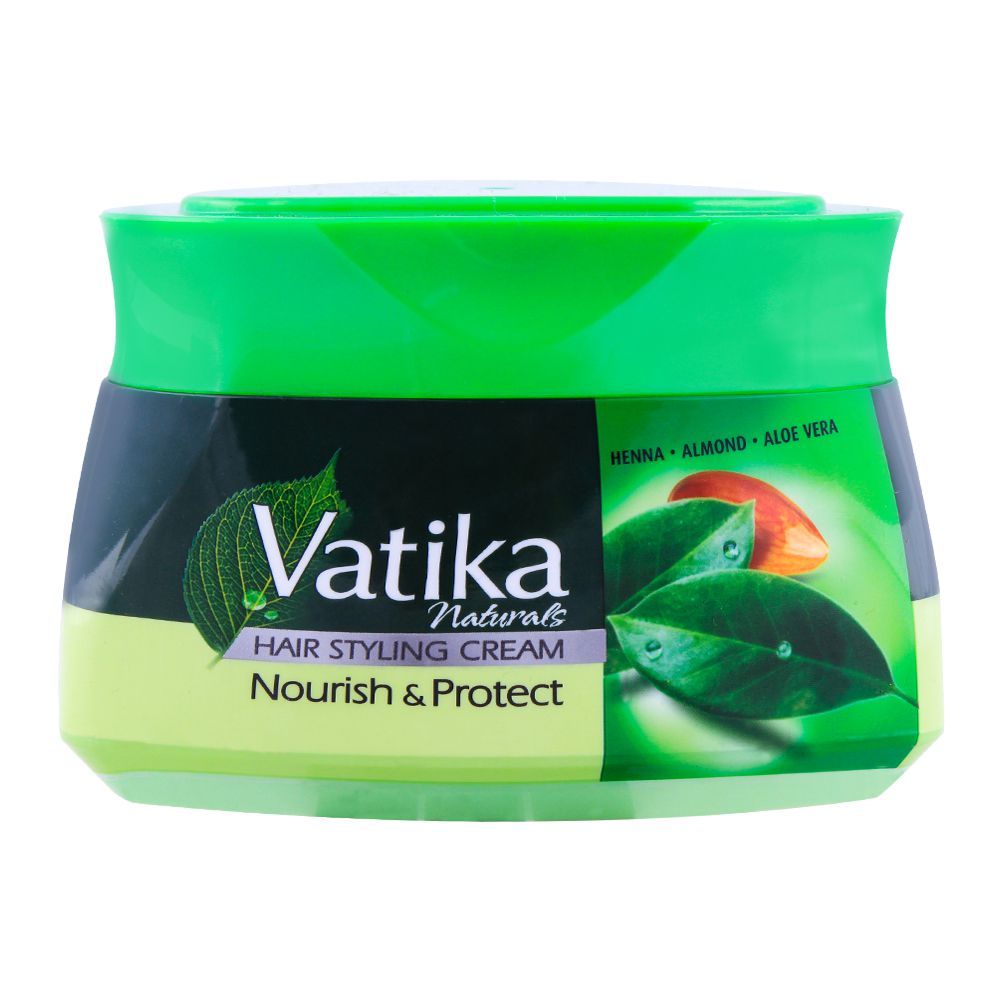 Purchase Dabur Vatika Henna, Almond, Aloe Vera Hair Styling Cream, Nourish  & Protect 140ml Online at Special Price in Pakistan 
