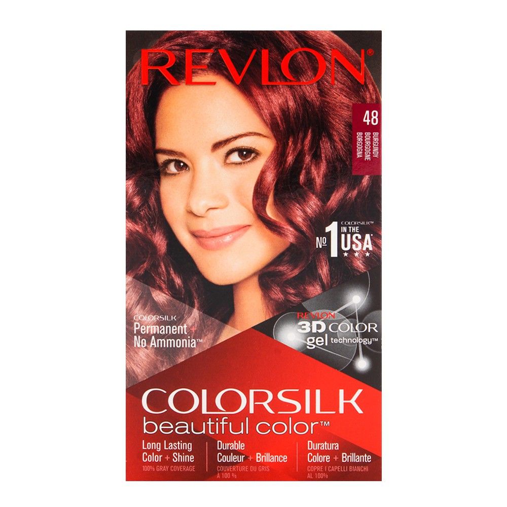 Buy Revlon Colorsilk Burgundy Hair Color 48 Online at Special Price in  Pakistan 