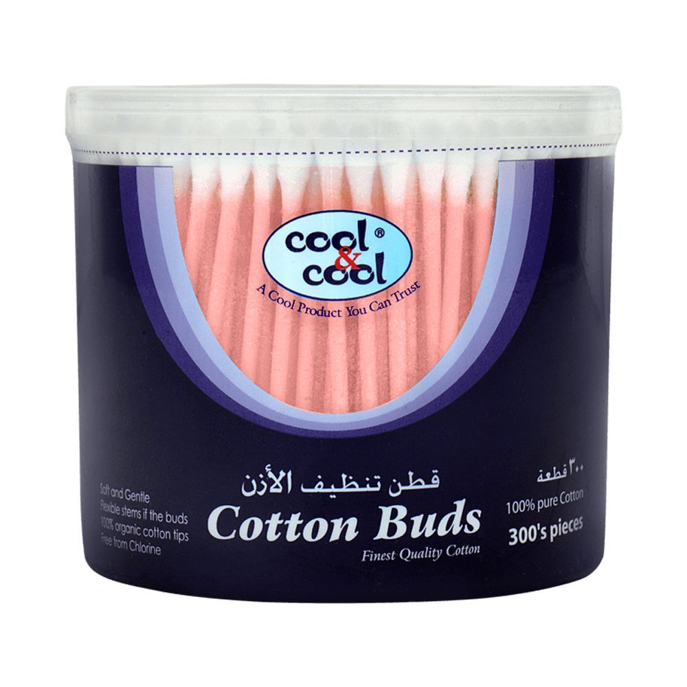 Buy Cool & Cool Cotton Buds, 300-Pack Online at Special Price in