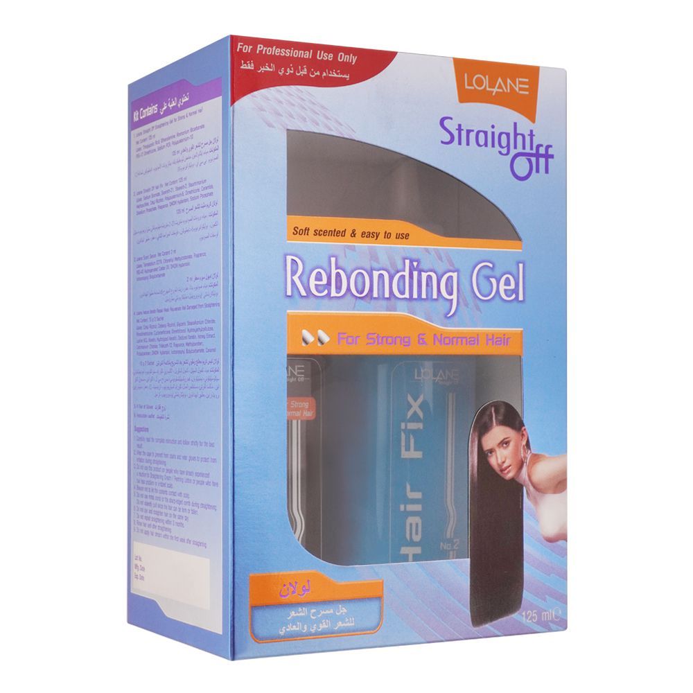 Purchase Lolane Straight Off Rebonding Gel, For Strong & Normal Hair, 125ml  Online at Special Price in Pakistan 