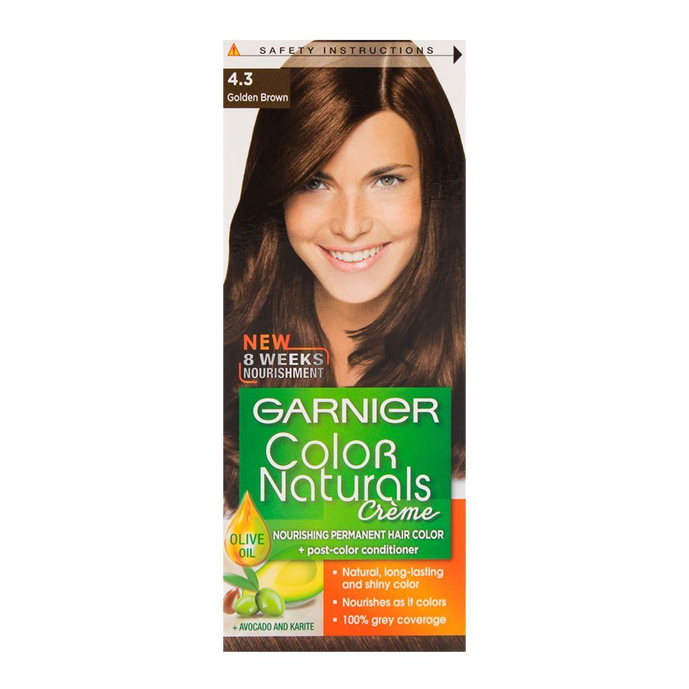 Buy Garnier Color Natural Hair Color 4.3 Online at Best Price in ...