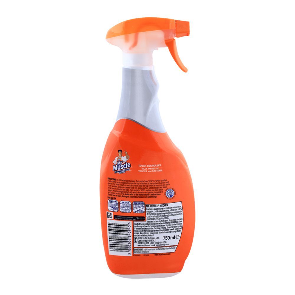 MR MUSCLE KITCHEN CLEANER ADVANCED POWER CITRUS 750 ML