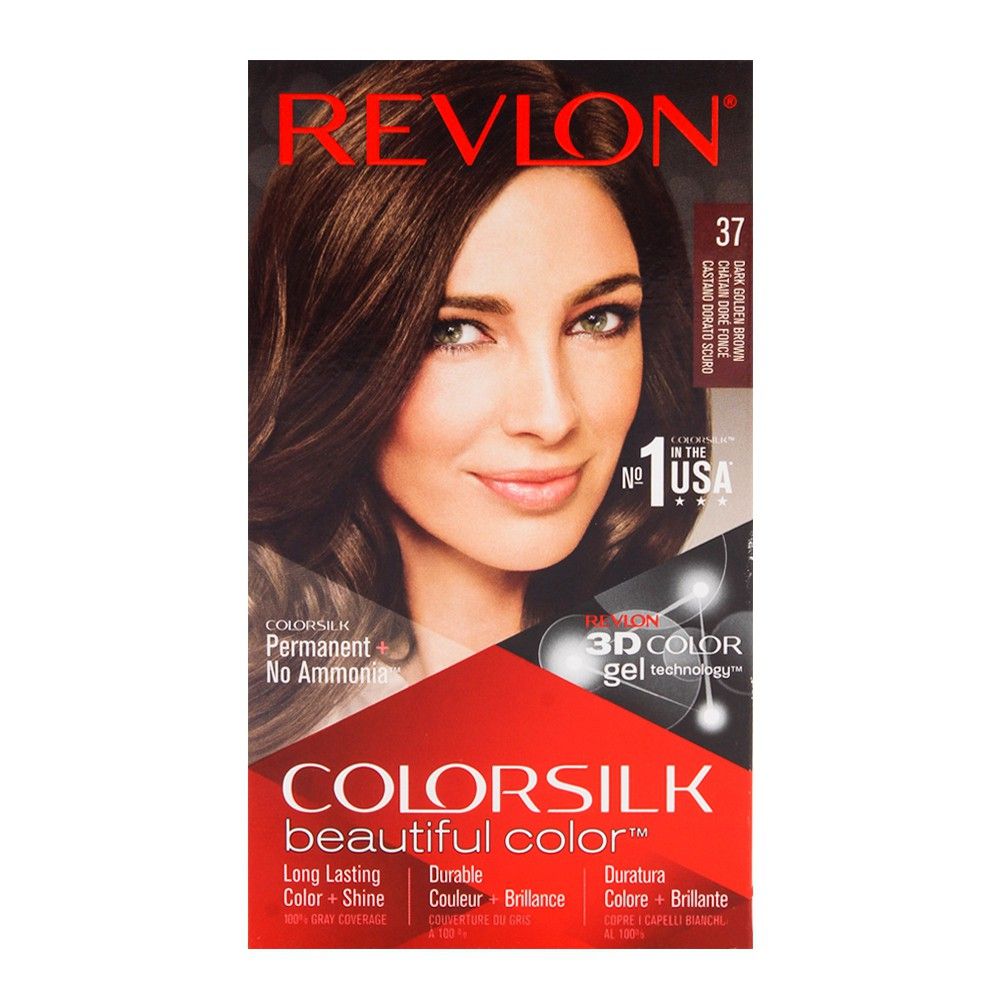 Order Revlon Colorsilk Dark Golden Brown Hair Color 37 Online at Special  Price in Pakistan 