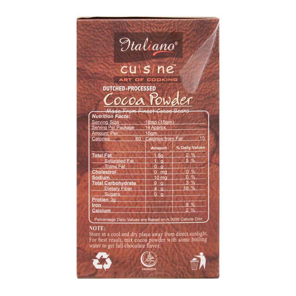 Purchase Italiano Cocoa Powder, 200g Online at Special Price in ...