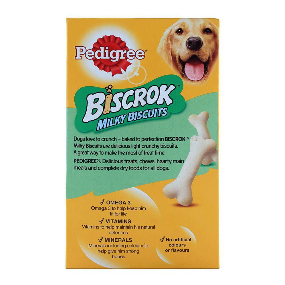 Order Pedigree Biscrok Milky Biscuits Dog Treats, 350g
