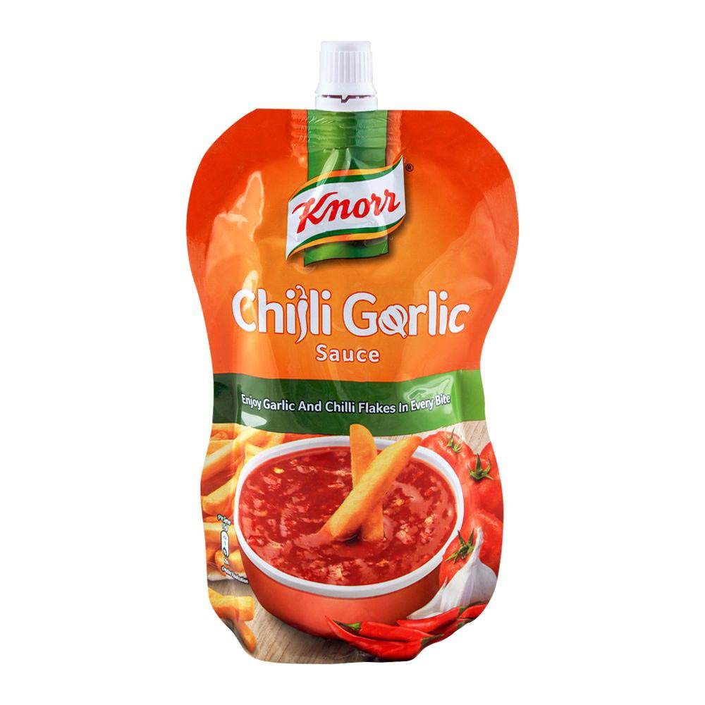 Buy Knorr Chilli Garlic Sauce Pouch 300g Online At Special Price In Pakistan Naheed Pk