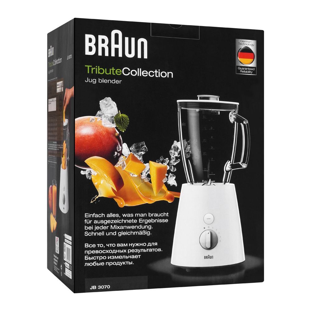 Purchase Braun Tribute Collection Jug Blender, JB-3060/70 Online at Special Price - Naheed.pk