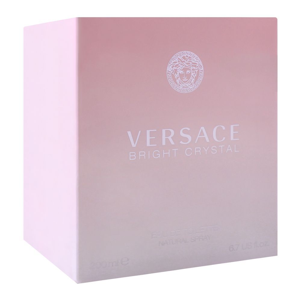 Buy Versace Bright Crystal Eau De Toilette, 200ml Online at Best Price ...