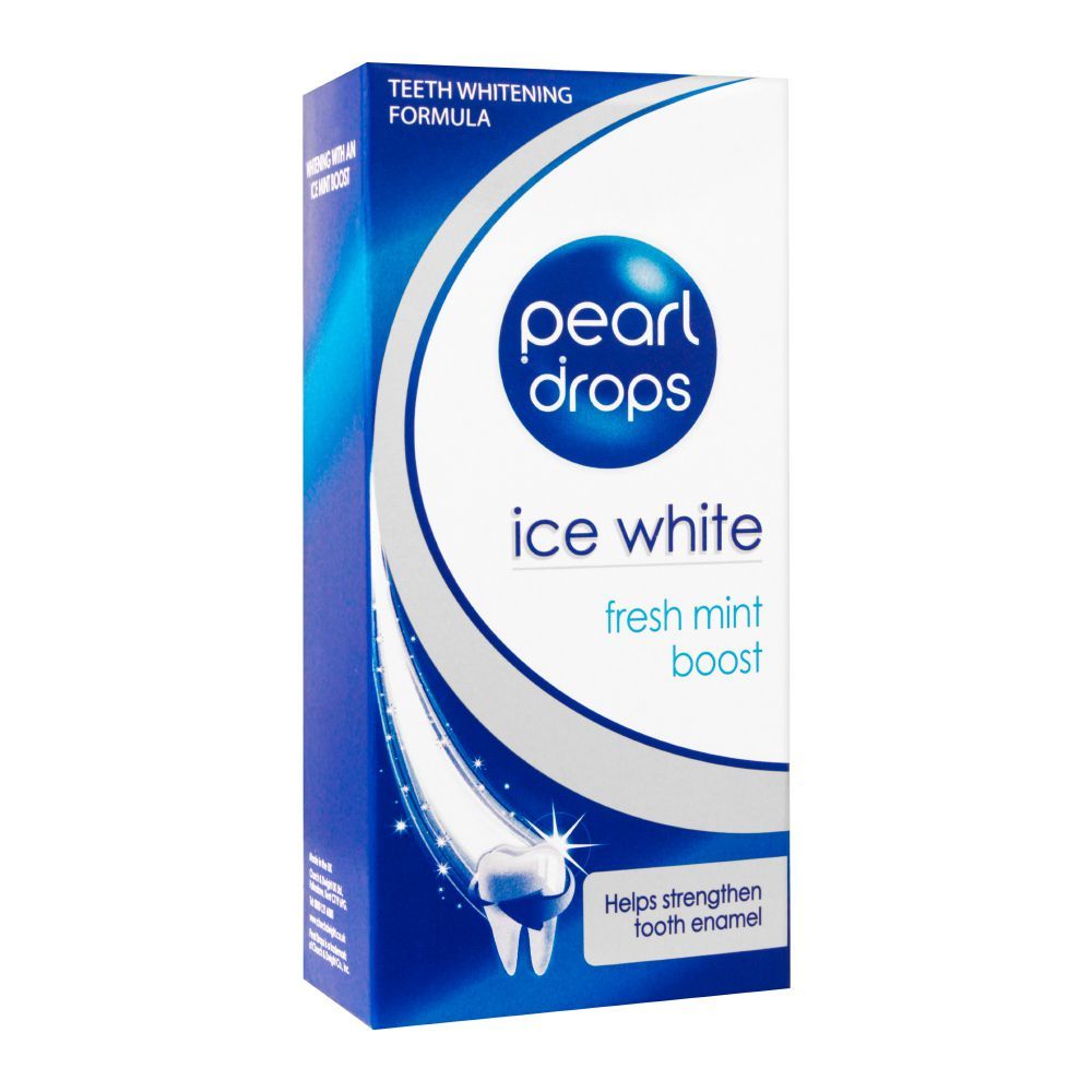 Buy Pearl Drops Ice White Fresh Mint Boost Toothpaste, 50ml Online at  Special Price in Pakistan 