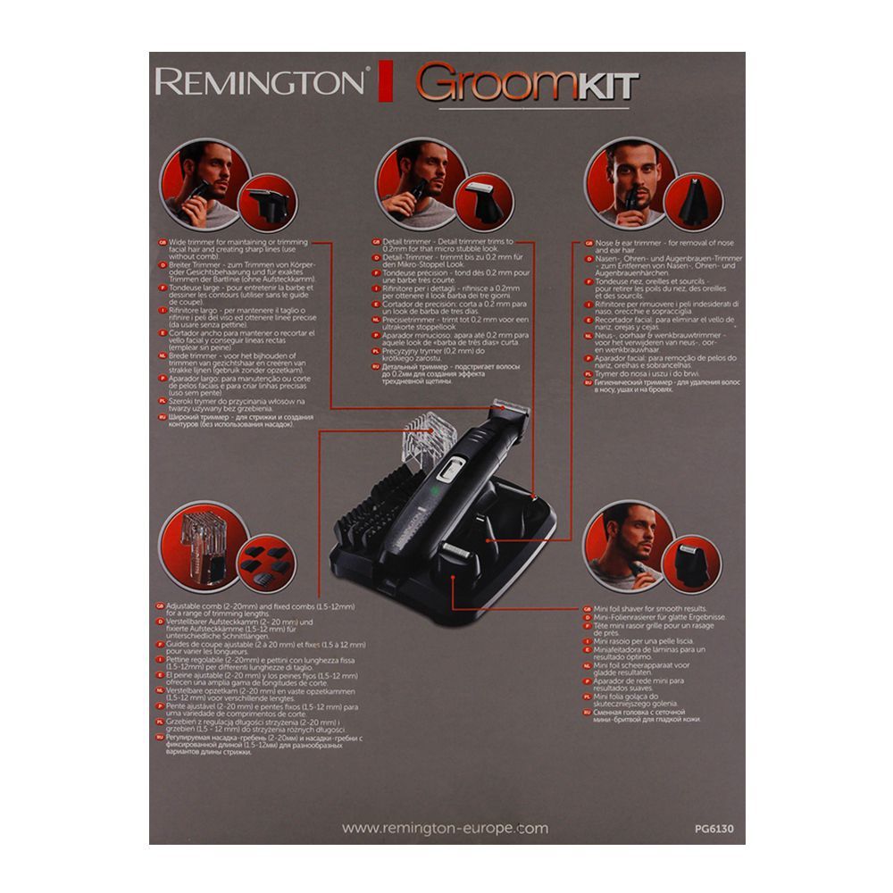 remington pg6130 multigrooming kit
