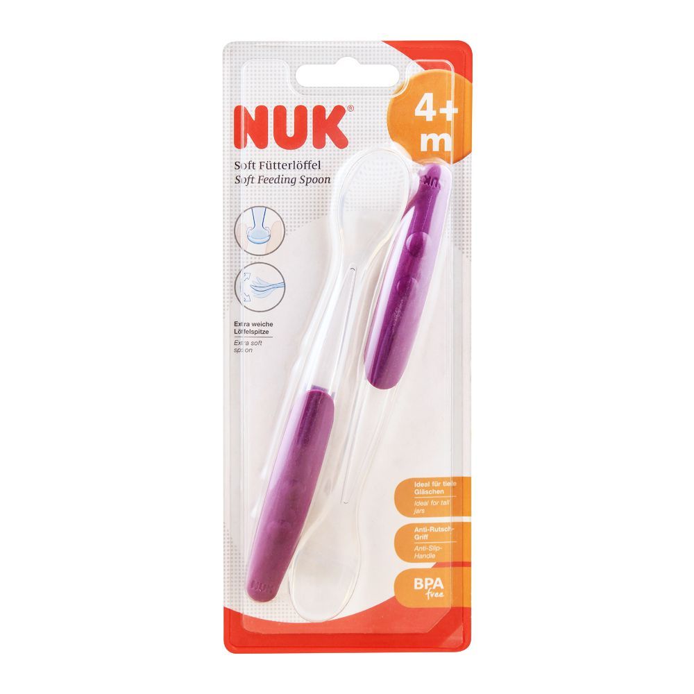 Purchase Nuk Soft Baby Feeding Spoon, 4m+, 10255065 Online at Special Price  in Pakistan 