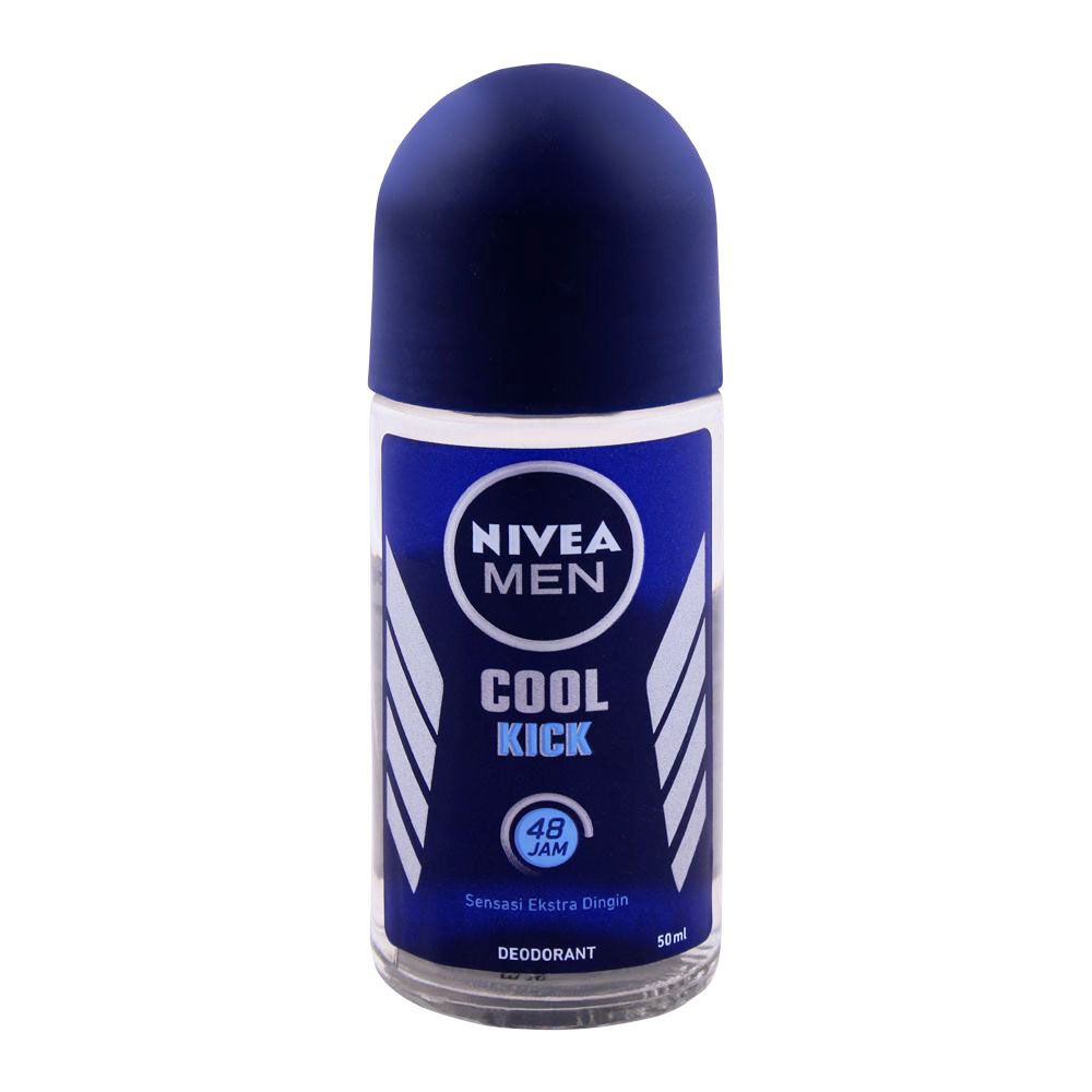 Order Nivea Men Cool Kick Roll On Deodorant, 50ml Online at Best Price ...