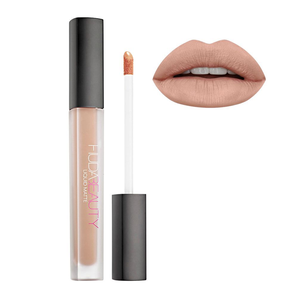 Buy Huda Beauty Long-Lasting Matte Liquid Lipstick, Bikini Babe Online ...