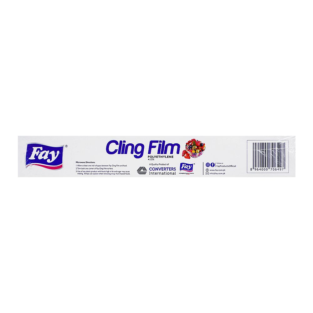 Purchase Fay Cling Film Polyethylene, 30m x 30cm Online at Special ...
