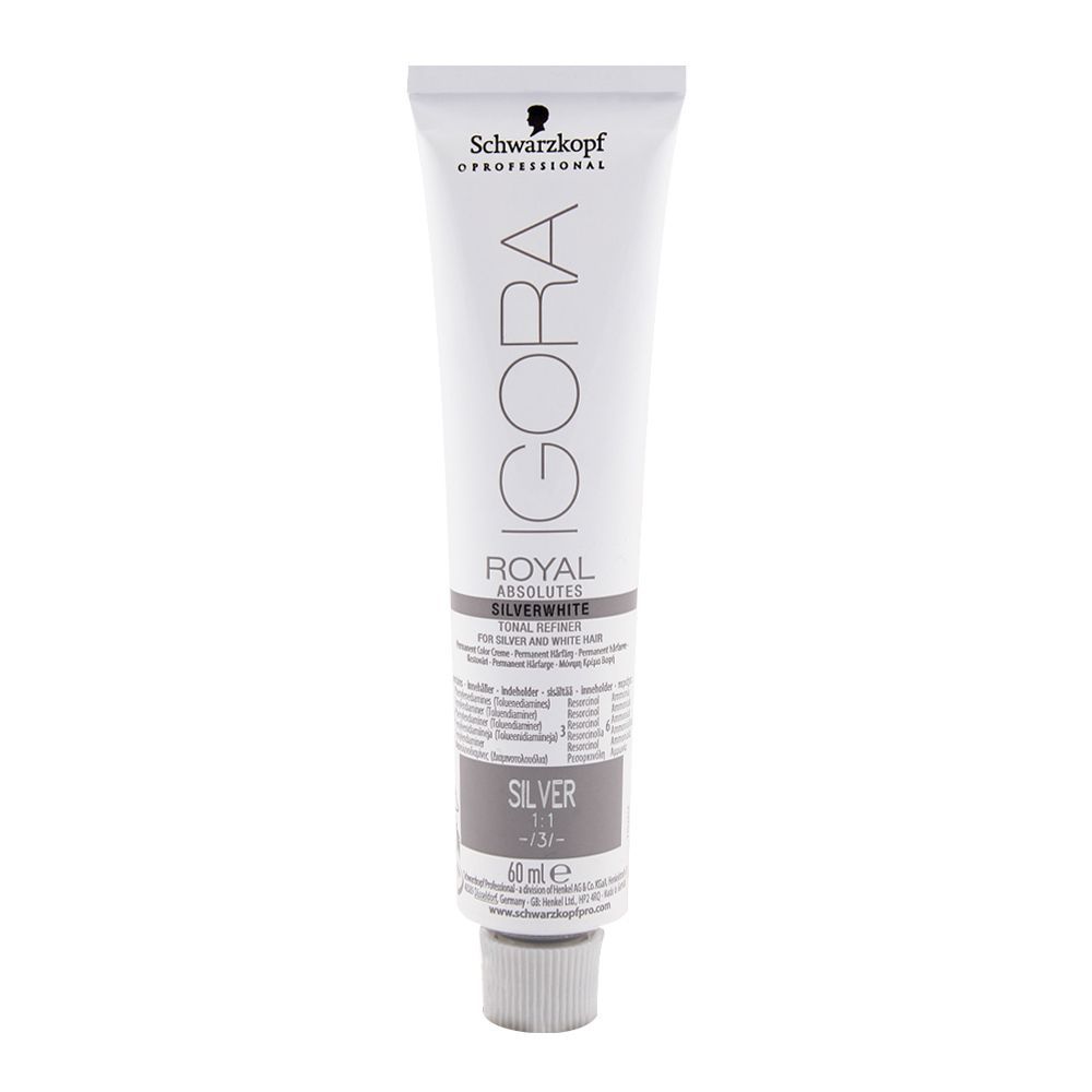 Buy Schwarzkopf Igora Royal Absolutes Silver White Hair Color Silver Online  at Best Price in Pakistan 
