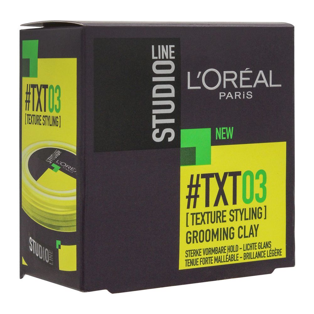 Purchase L'Oreal Paris Studio Line Texture Styling Grooming Hair Clay,  TXT03, 75ml Online at Best Price in Pakistan 