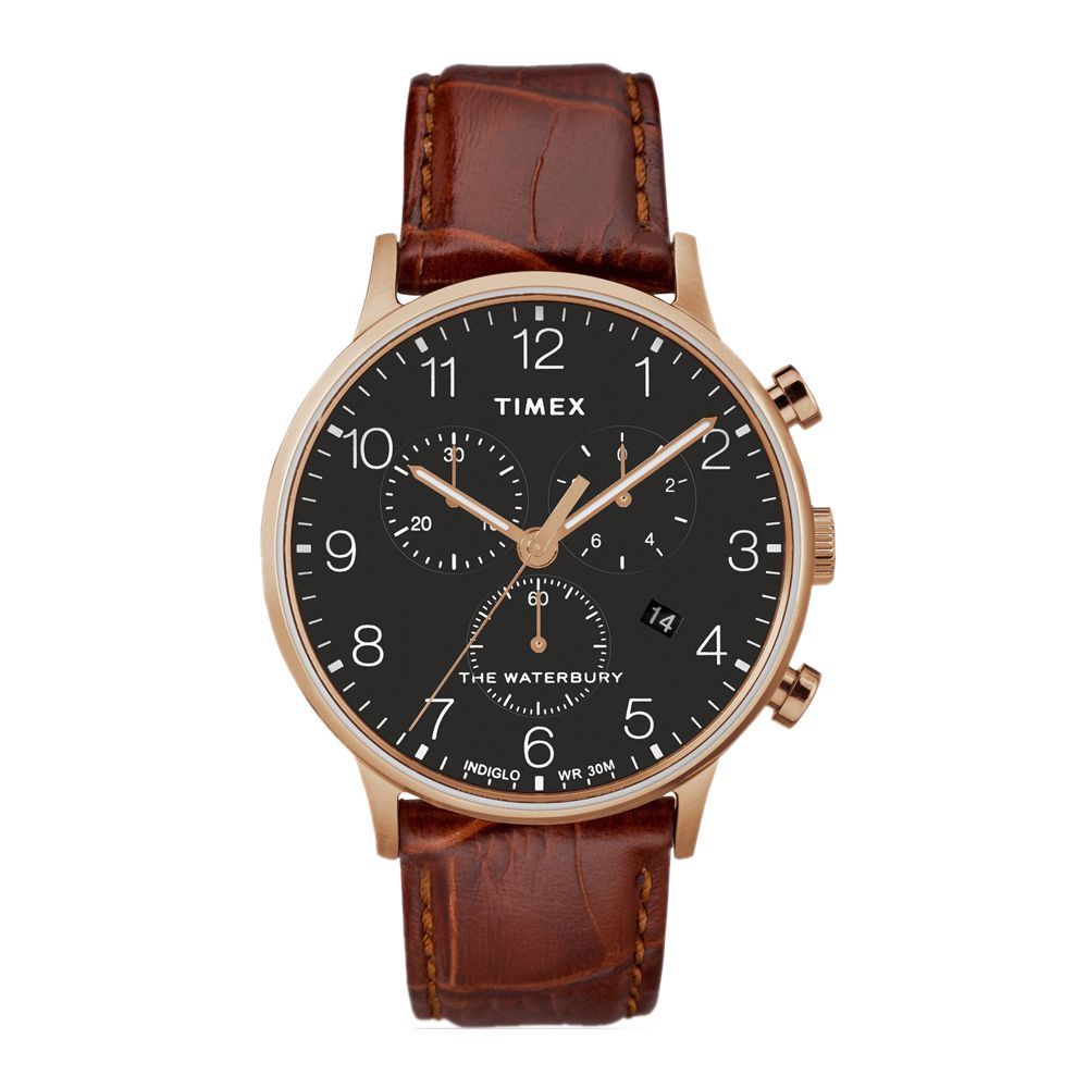 Buy Timex Waterbury Classic Chronograph Analog Black Dial Men's Watch ...