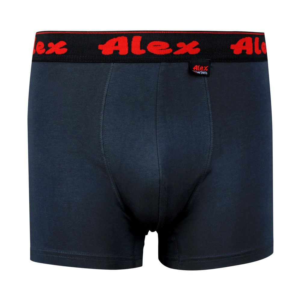 Buy Alex Boxer Shorts, Double Pack, Small Mix Color Online at Best ...