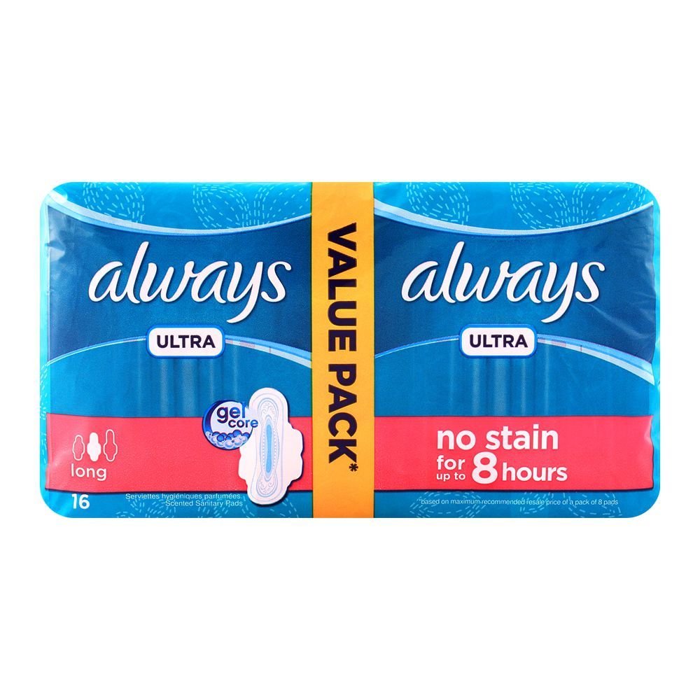 Buy Always Ultra Long 16+2 Gel Core Pads Value Pack Online at Best ...