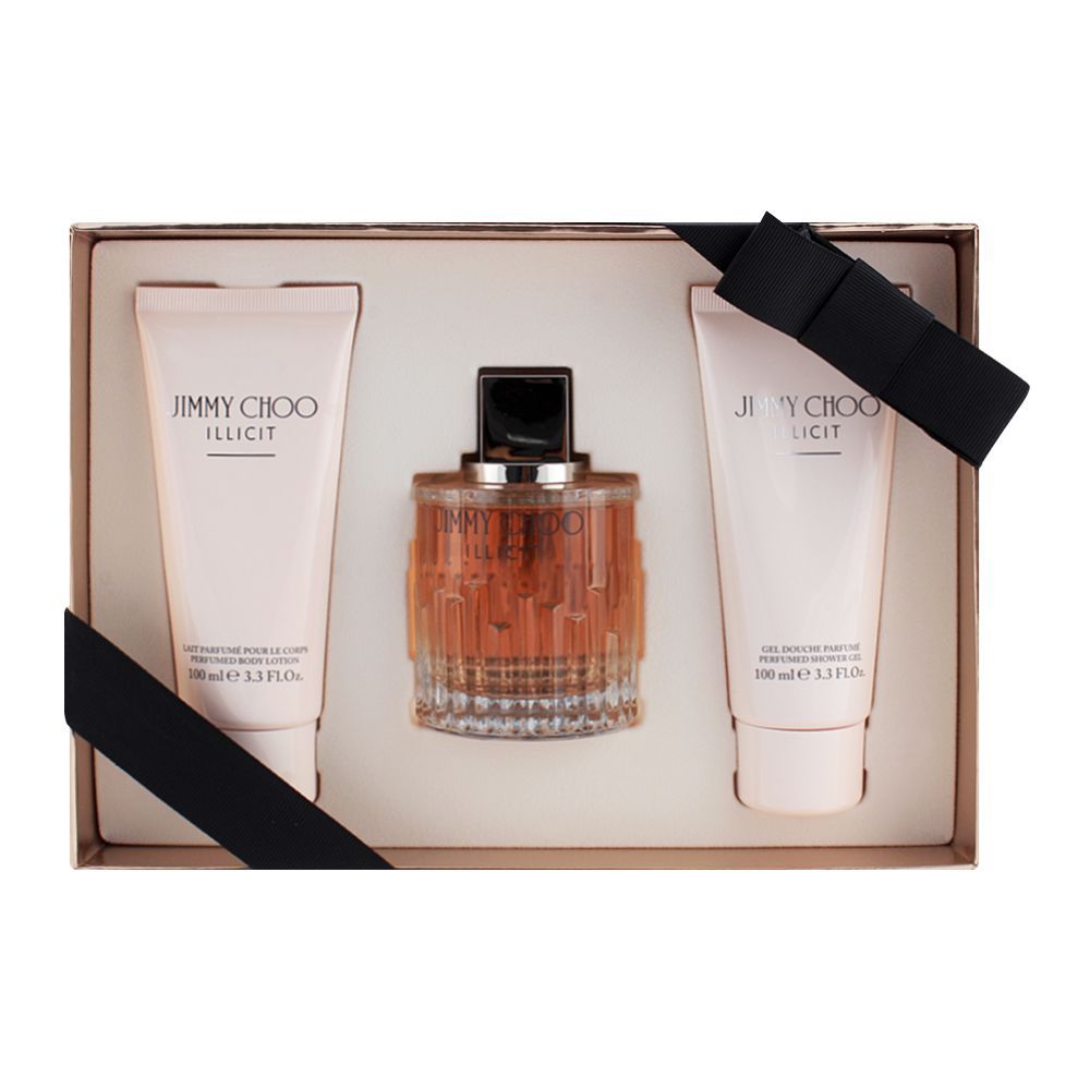 Buy Jimmy Choo Illicit Set EDT 100ml + Body Lotion + Shower Gel Online ...