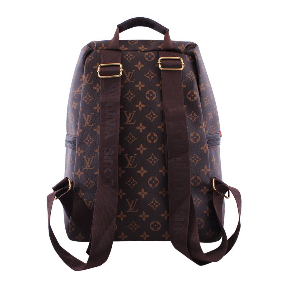 Order Louis Vuitton Style Women Backpack Dark Brown - 1885-2