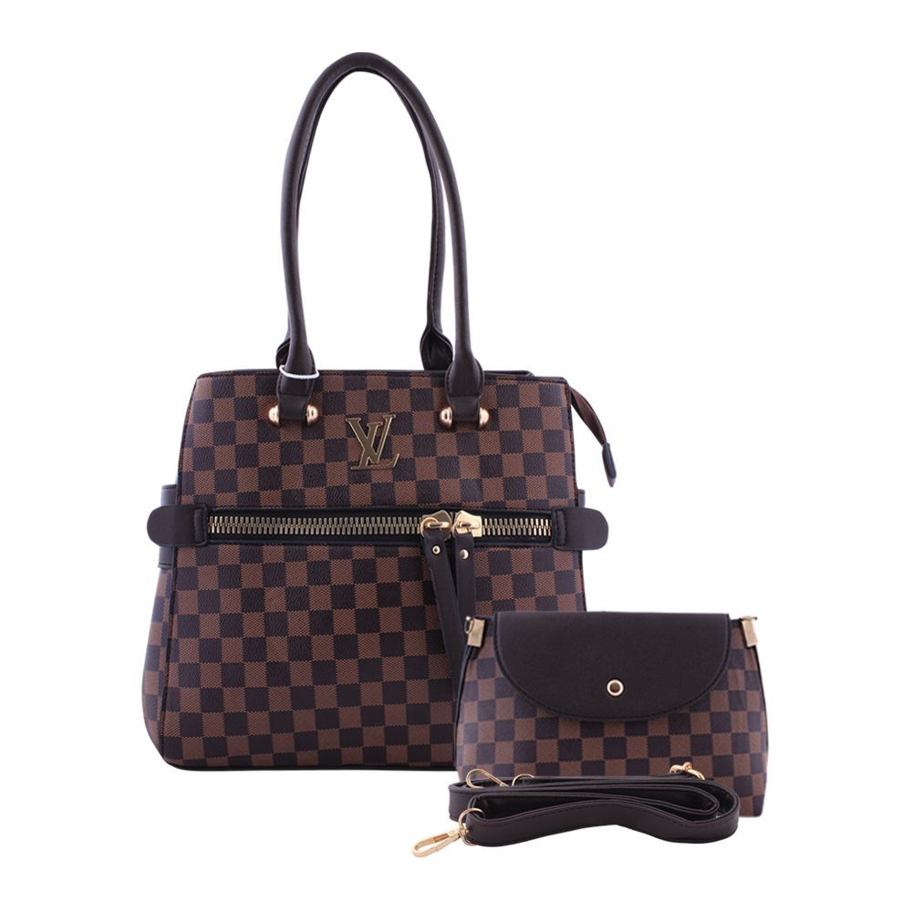 Order Louis Vuitton Style Women Handbag Brown - Y-0026 Online at Best Price in Pakistan - www.bagssaleusa.com
