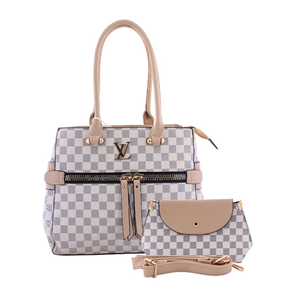 Purchase Louis Vuitton Style Women Handbag Beige - Y-0026 Online at Special Price in Pakistan ...