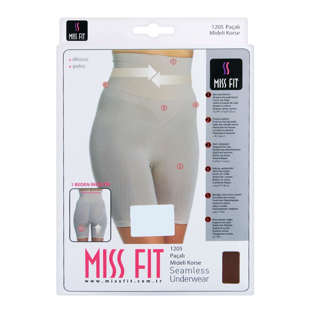 Buy Miss Fit Stomach Cuff Mideli Korse Seamless Body Shaper Underwear, 1205  Online at Best Price in Pakistan 