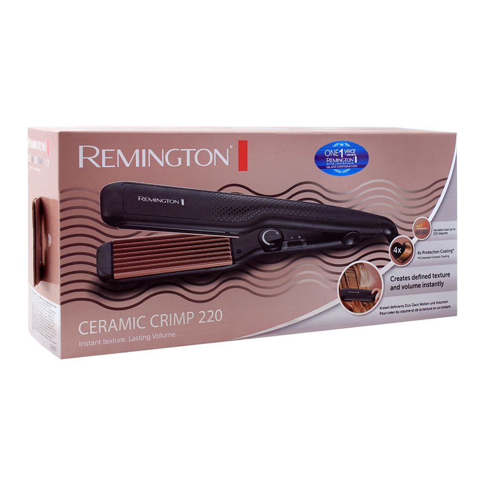 Order Remington Ceramic Crimp 220 Hair Straightener S3580 Online at Special  Price in Pakistan 