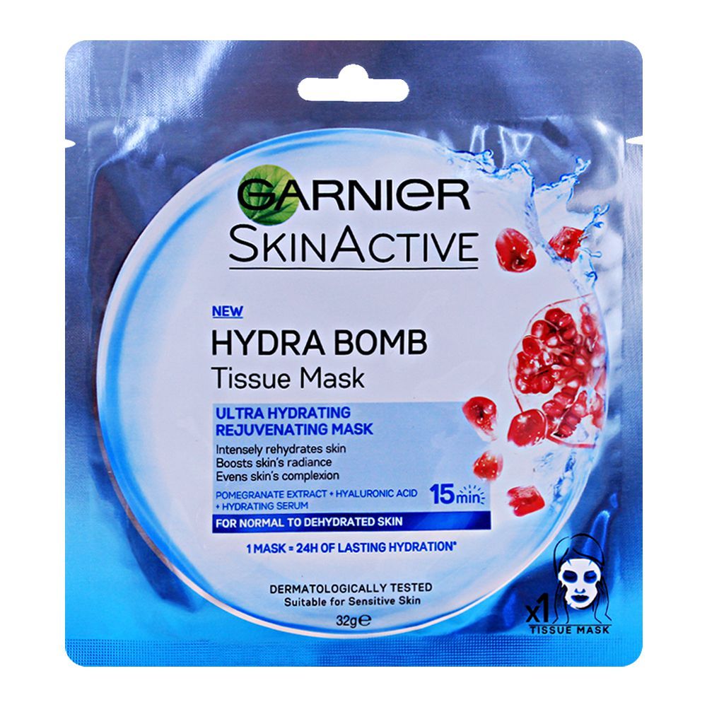 Buy Garnier Skin Active Hydra Bomb Tissue Mask, For Normal to ...