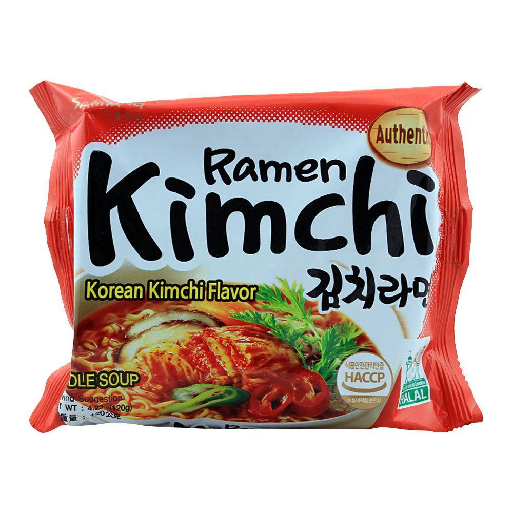 Order Samyang Kimchi Ramen Noodle Soup 120g Online at Special Price in