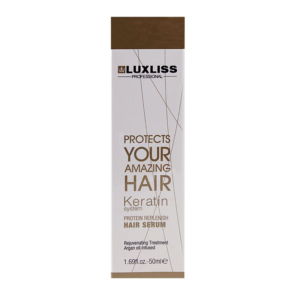 Purchase Luxliss Professional Keratin System Protein Replenish Hair Serum,  50ml Online at Best Price in Pakistan 