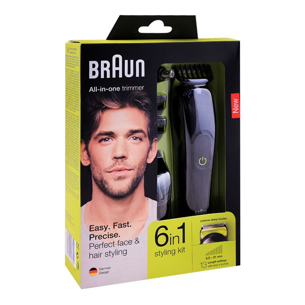 braun 6 in 1 styling kit