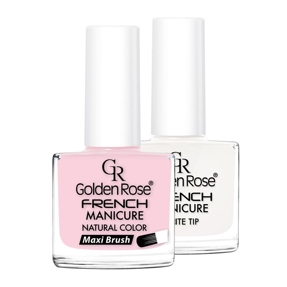 Purchase Golden Rose French Manicure Set, Maxi Brush, Natural Color, 05  Online at Best Price in Pakistan 