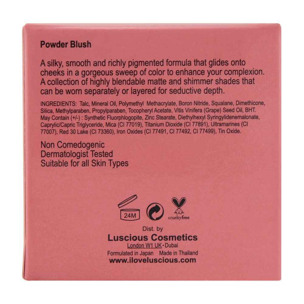 Order Luscious Cosmetics Powder Blush, 025 Desert Rose Online at ...