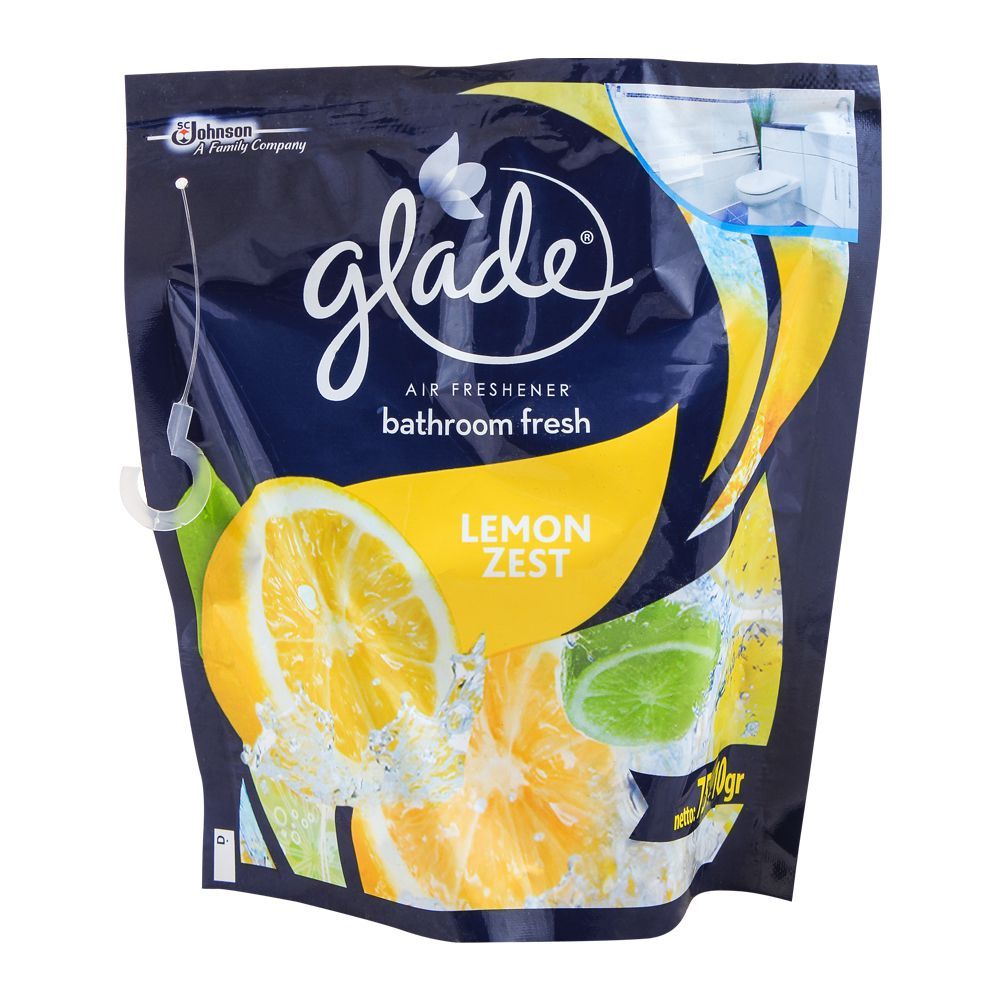 Order Glade Bathroom Air Freshener, Lemon Zest, 85g Online