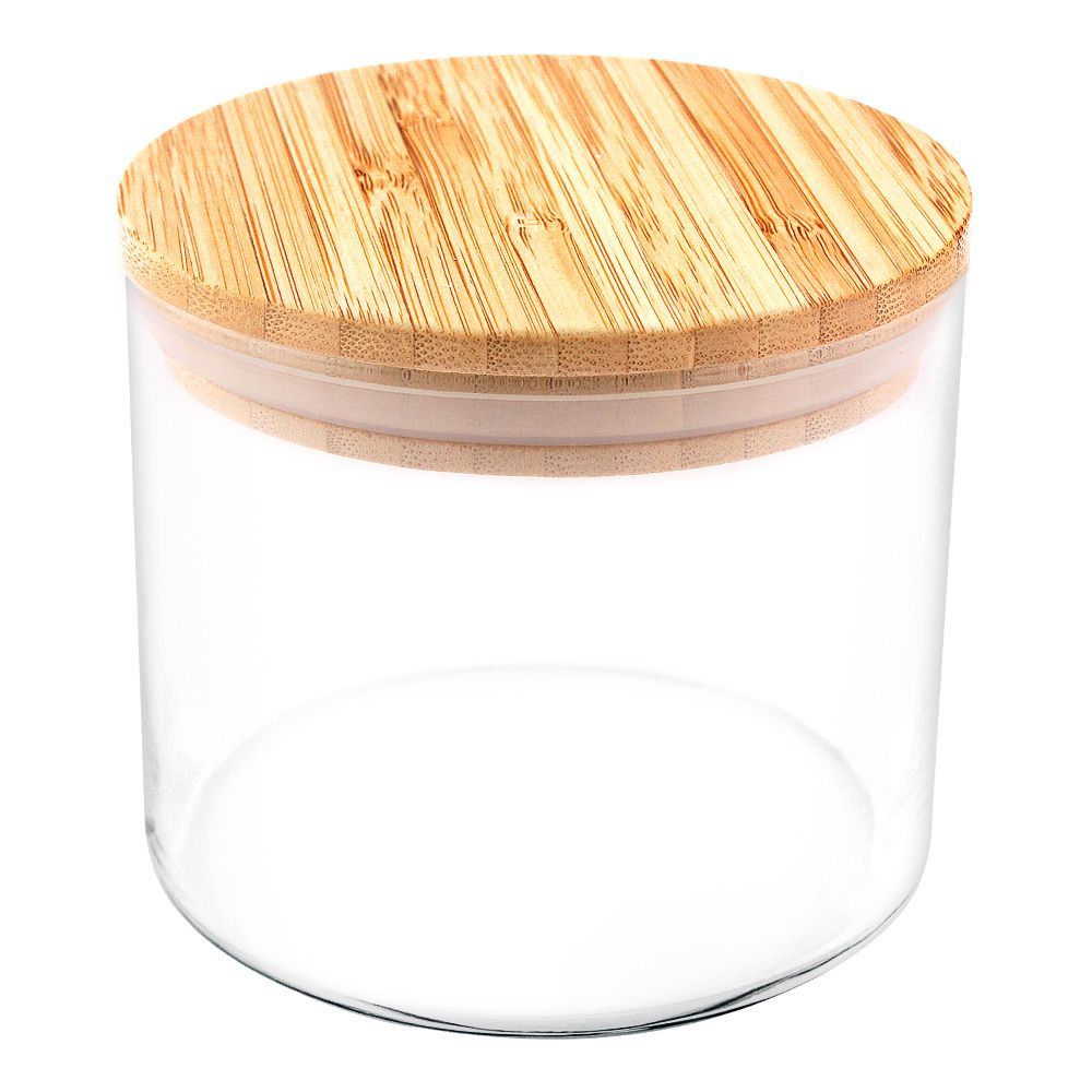 Buy Pasabahce Bamboo Jar With Wood Lid, Small, 43663 Online at Special ...