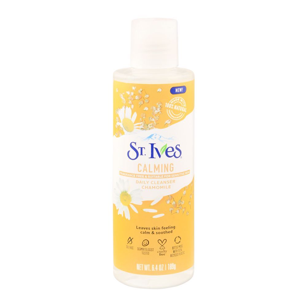 Buy St. Ives Calming Chamomile Daily Cleanser, Oil & Fragrance Free ...
