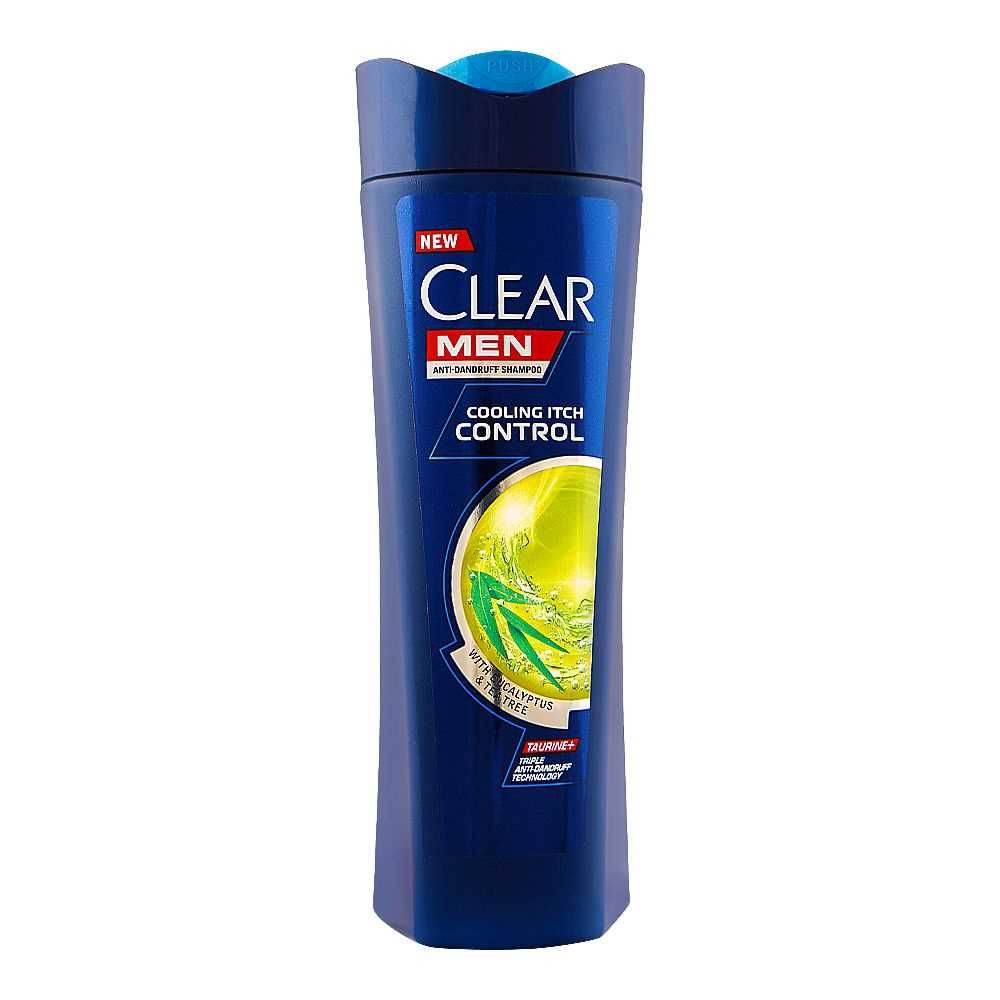 Order Clear Men Anti-Dandruff Cooling Itch Control Shampoo, 315ml ...