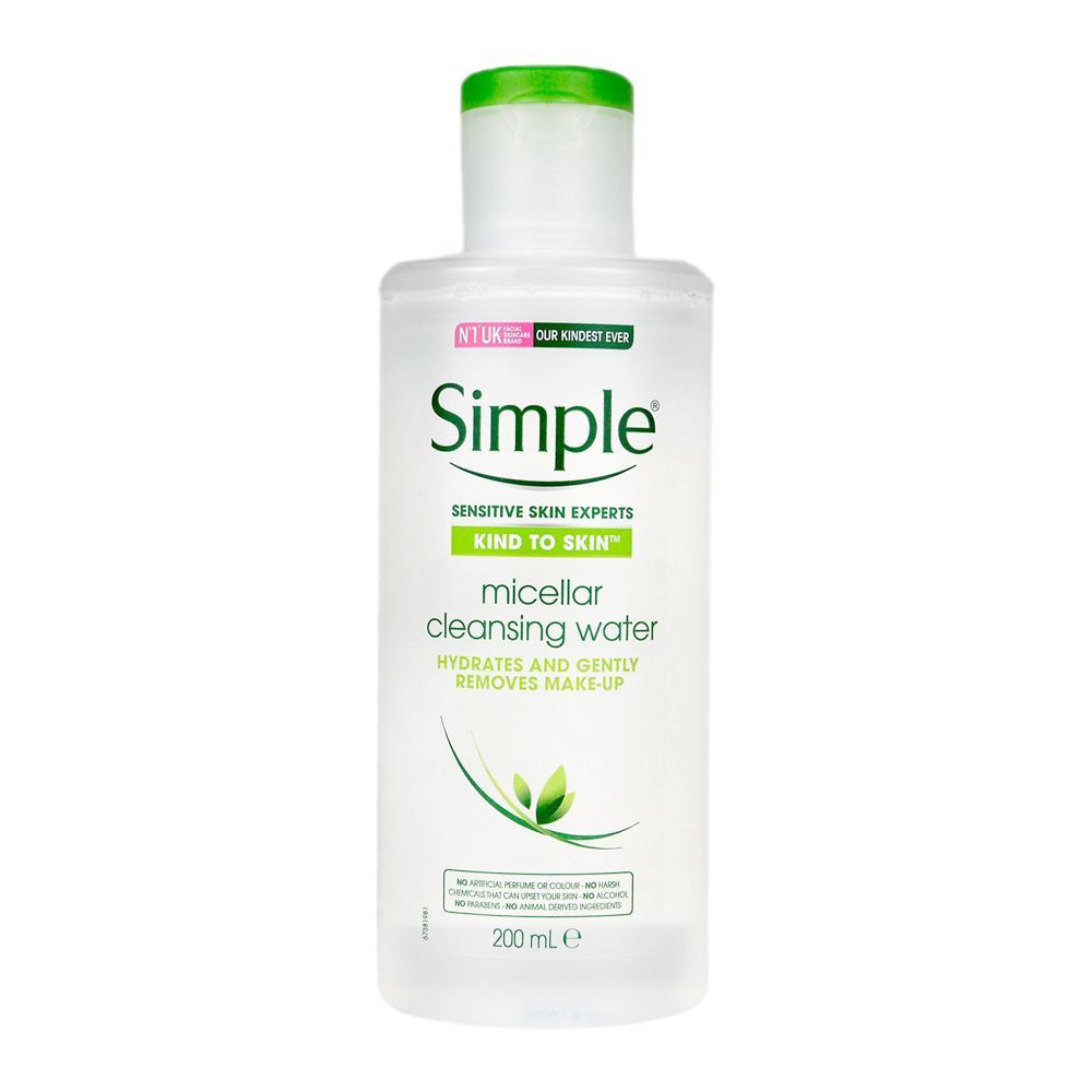 simple kind to skin micellar cleansing water