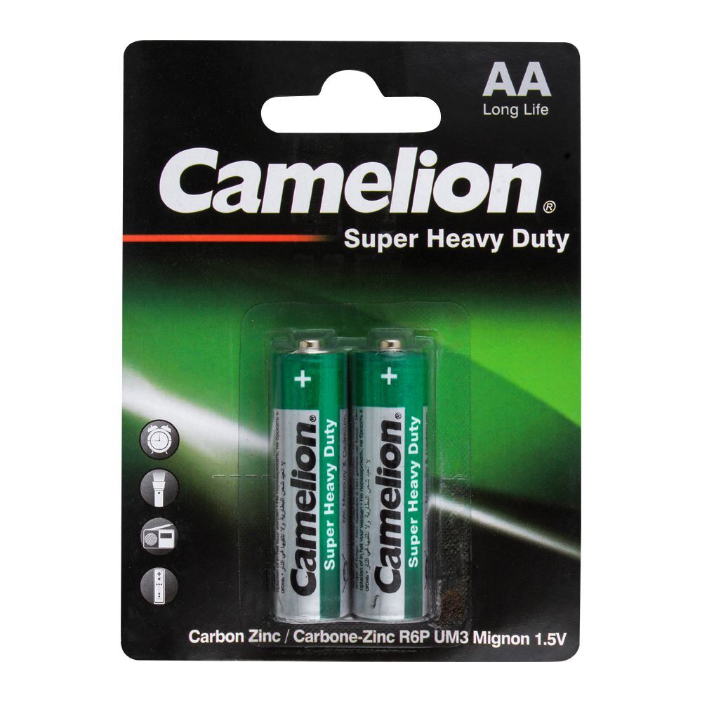 Buy Camelion Super Heavy Duty Aa Batteries 2 Pack R6p Bp2g Online At Best Price In Pakistan 