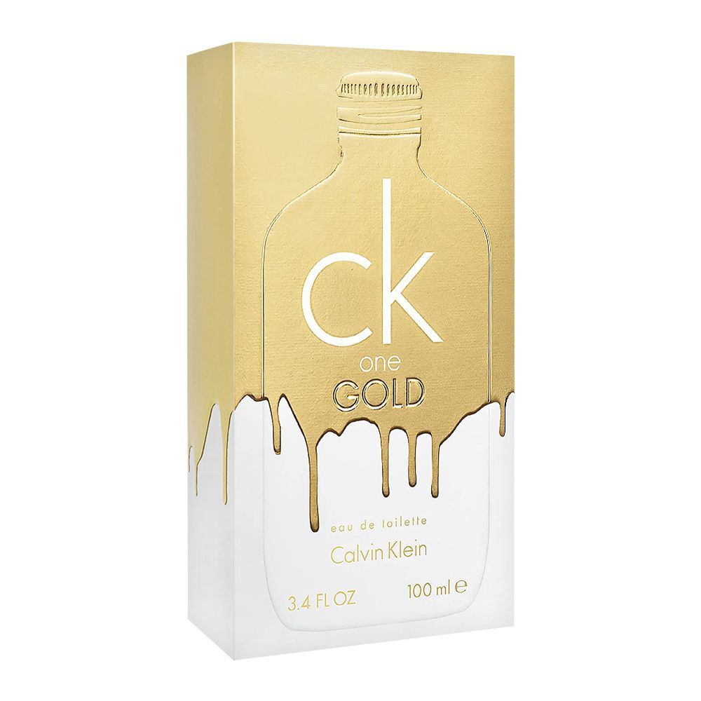  Calvin Klein One Gold Eau de Toilette Spray, 3.4 Fl Oz