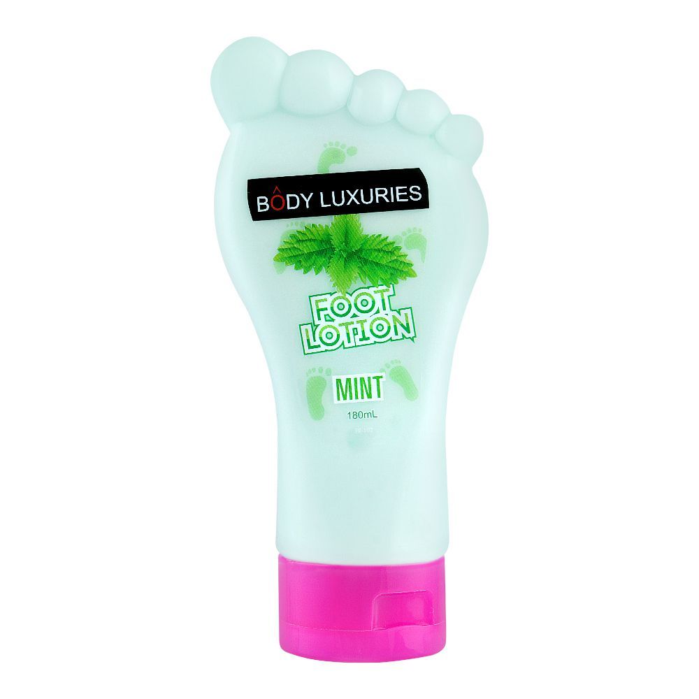 Purchase Body Luxuries Mint Foot Lotion, 180ml Online at Best Price in Pakistan - Naheed.pk