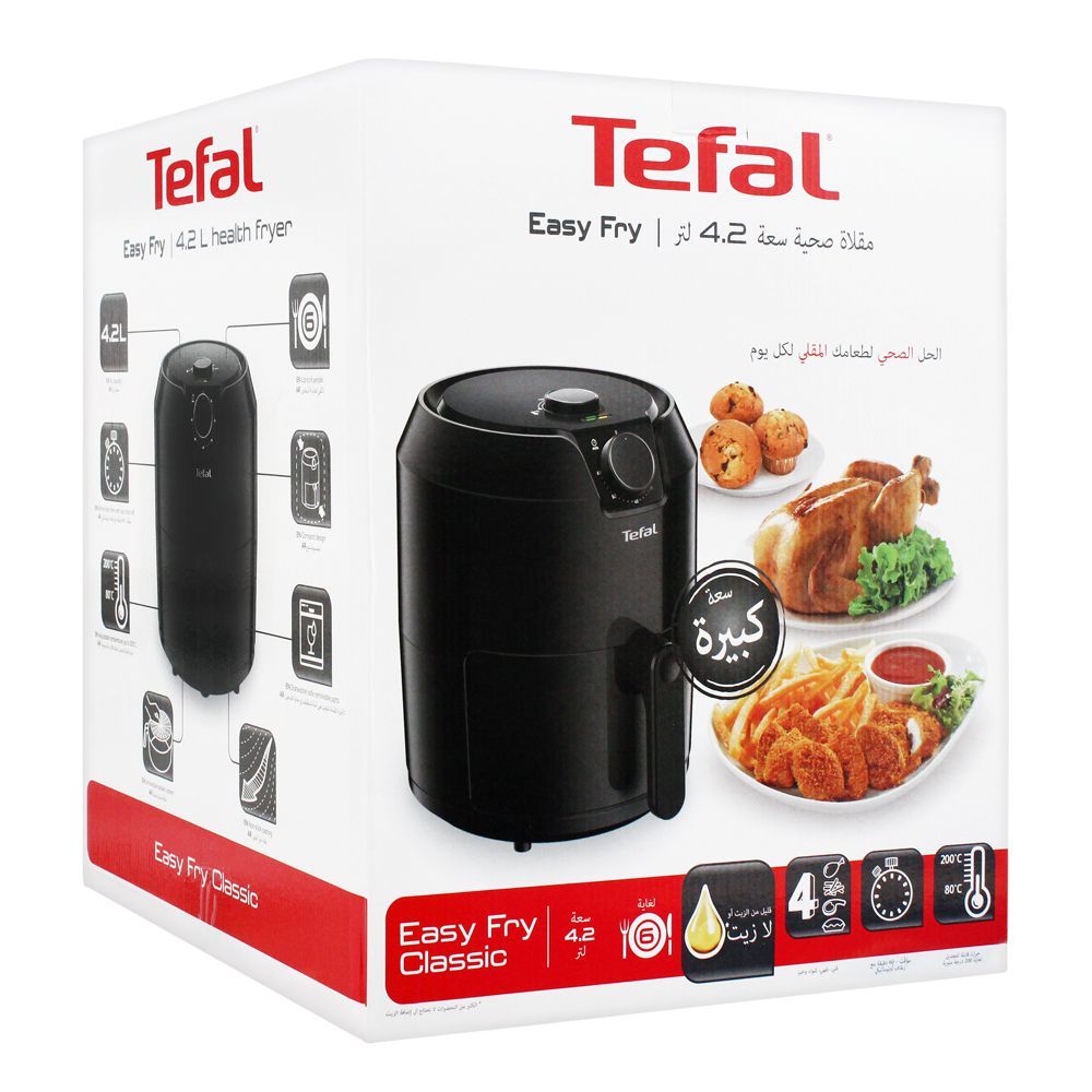 Order Tefal Easy Fry Classic Air Fryer, 4.2 Liters, EY201827