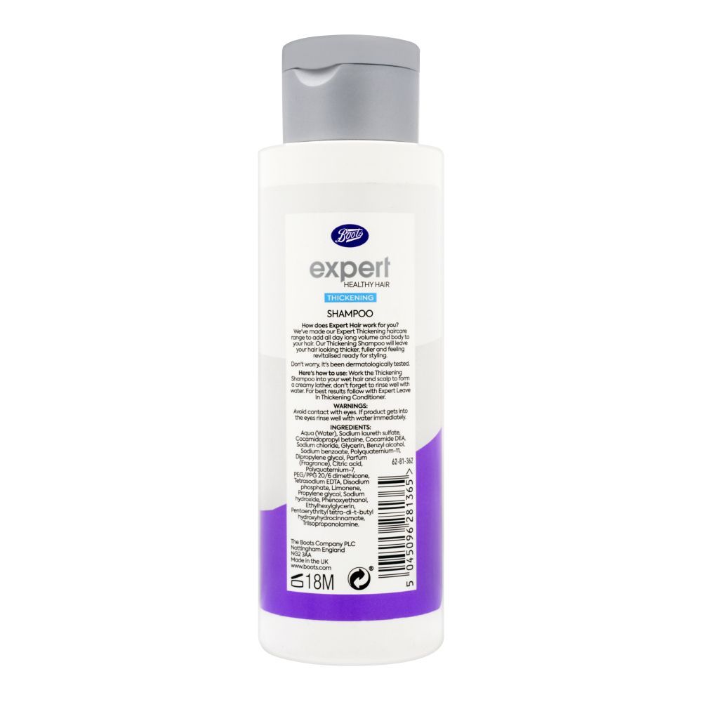 Purchase Boots Expert Healthy Hair Thickening Shampoo, 250ml Online at Best  Price in Pakistan 