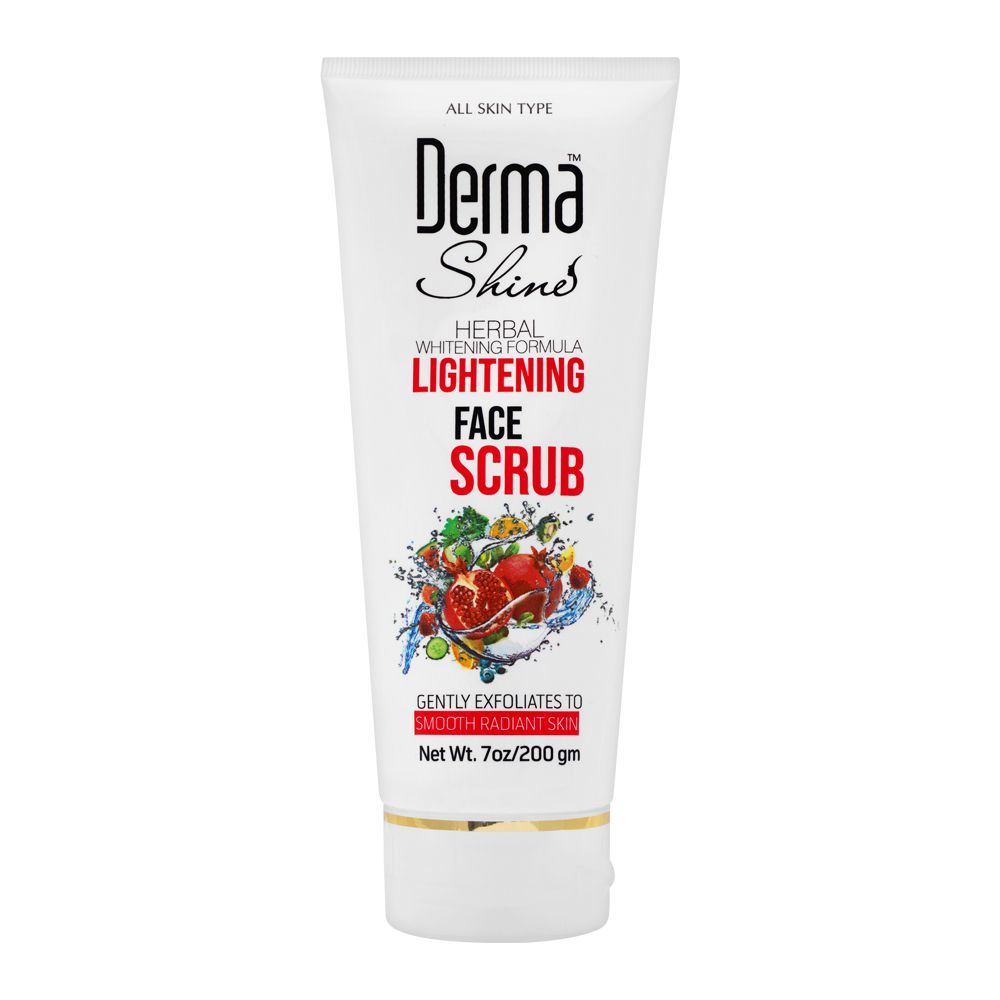 Order Derma Shine Herbal Whitening Formula Lightening Face Scrub, 200g ...