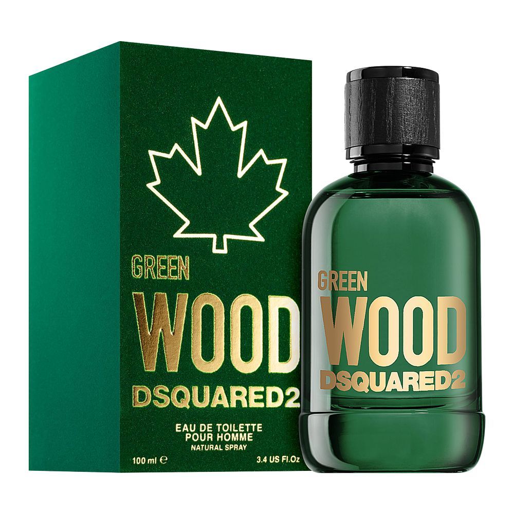 Buy Dsquared2 Green Wood Pour Homme EDT, Fragrance For Men, 100ml ...