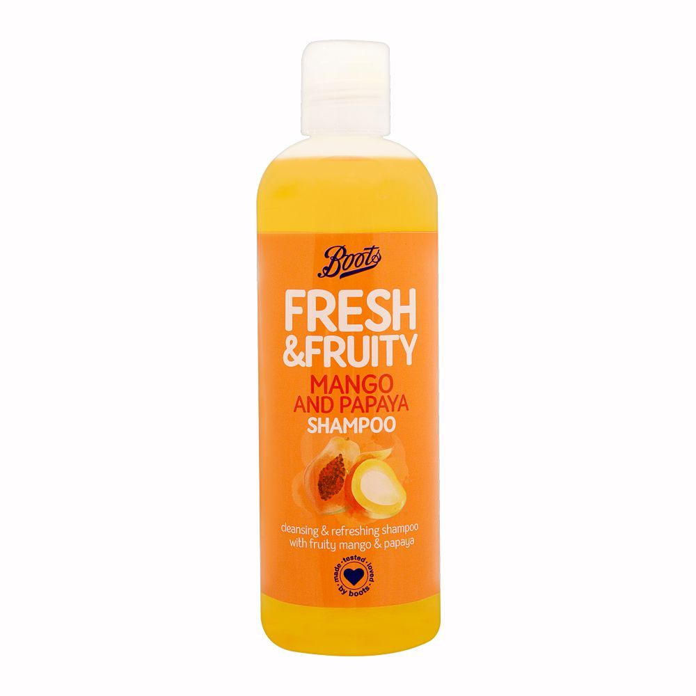 Purchase Boots Fresh & Fruity Mango And Papaya Shampoo, 500ml Online at  Best Price in Pakistan 