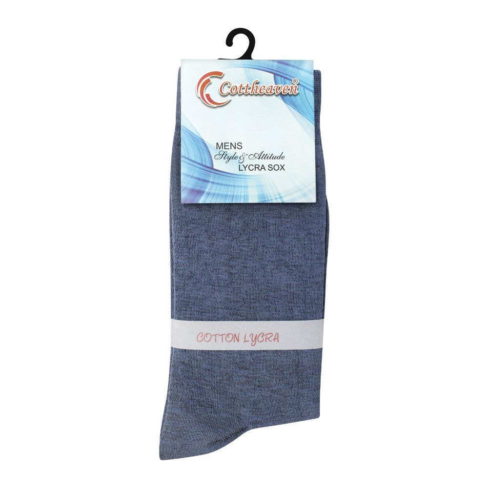Order Cottheaven Men's Cotton Lycra Socks, Royal Blue Online at Best ...