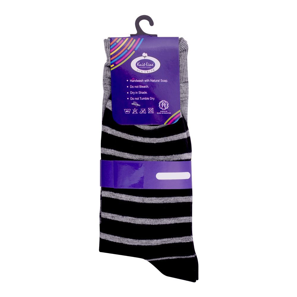 Order Knit Line Men’s Happy Full Socks, Multi Online at Special Price ...